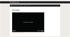 Desktop Screenshot of patchryan.com